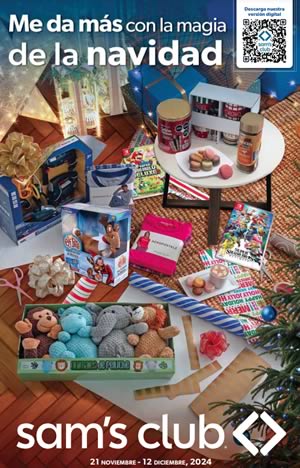 Cuponera SAM'S CLUB de Navidad 2024